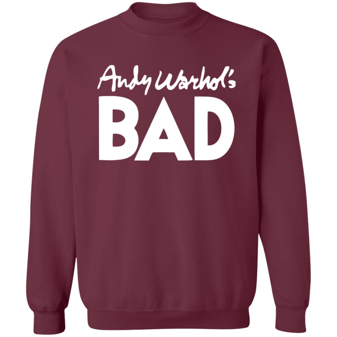Andy Warhol Bad Shirt Hoodie Sweatshirt Andy Warhol Bad Shirt Hoodie Sweatshirt