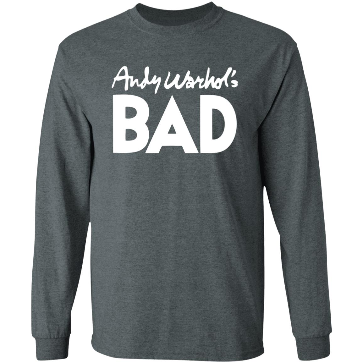 Andy Warhol Bad Shirt Hoodie Sweatshirt Andy Warhol Bad Shirt Hoodie Sweatshirt