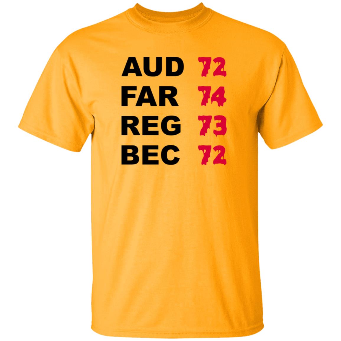 Aud 72 Far 74 Reg 73 Bec 72 Shirt Hoodie Sweatshirt Aud 72 Far 74 Reg 73 Bec 72 Shirt Hoodie Sweatshirt