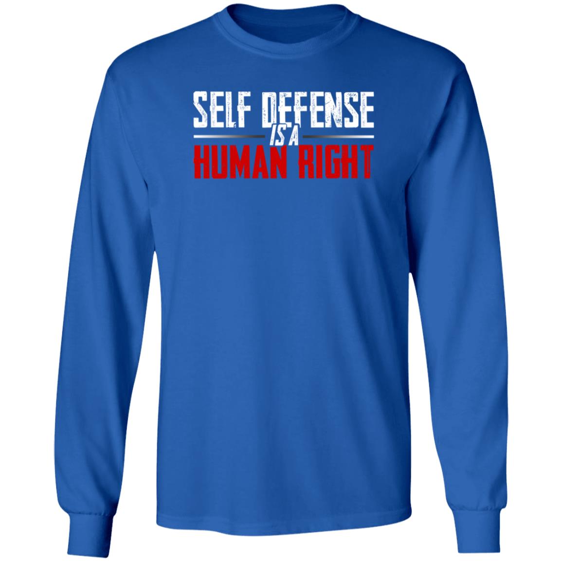 Self Defense Is A Human Right Shirt Hodgetwins Store Self Defense Shirt