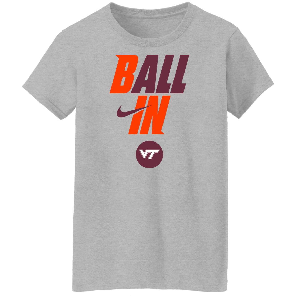 Ball In Virginia Tech Football Shirt Treadmill Horse Ball In Virginia Tech Football Shirt Treadmill Horse