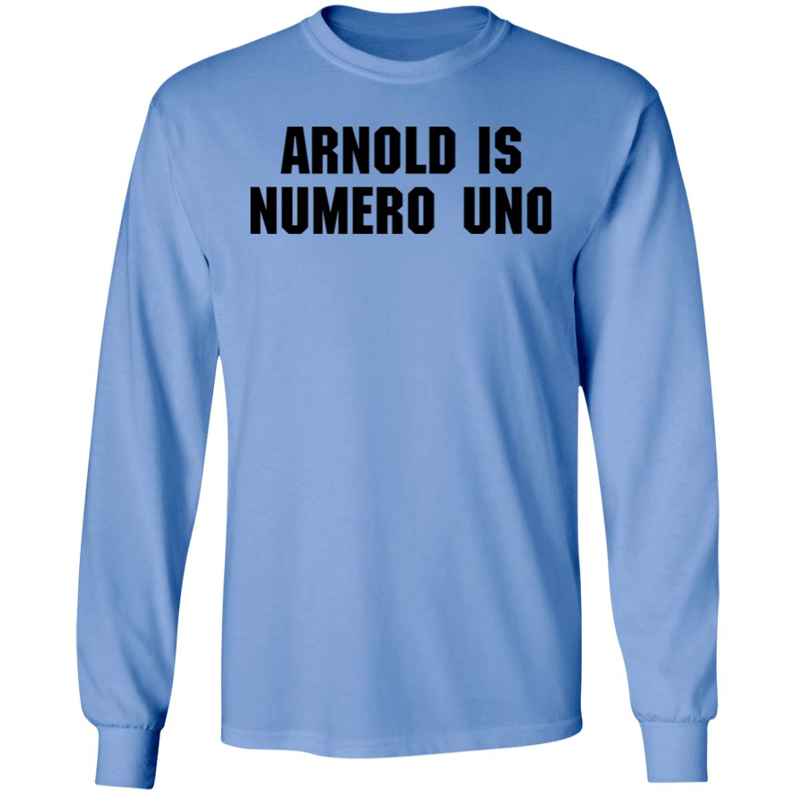 Olivier Wearing Arnold Is Numero Uno Tee Scramble Store Olivier Wearing Arnold Is Numero Uno Tee Scramble Store