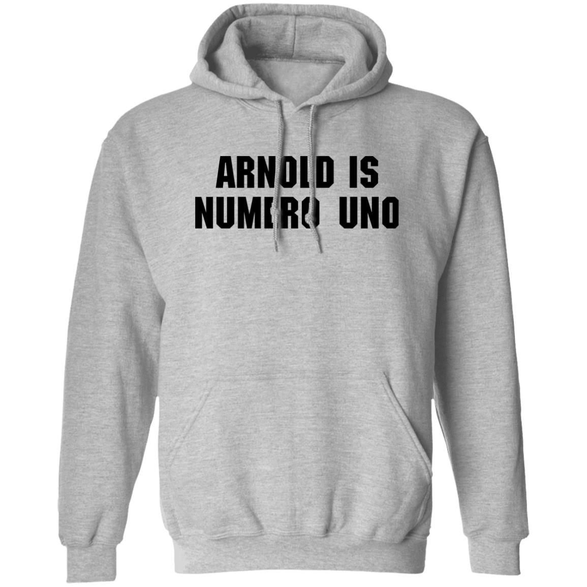 Olivier Wearing Arnold Is Numero Uno Tee Scramble Store Olivier Wearing Arnold Is Numero Uno Tee Scramble Store