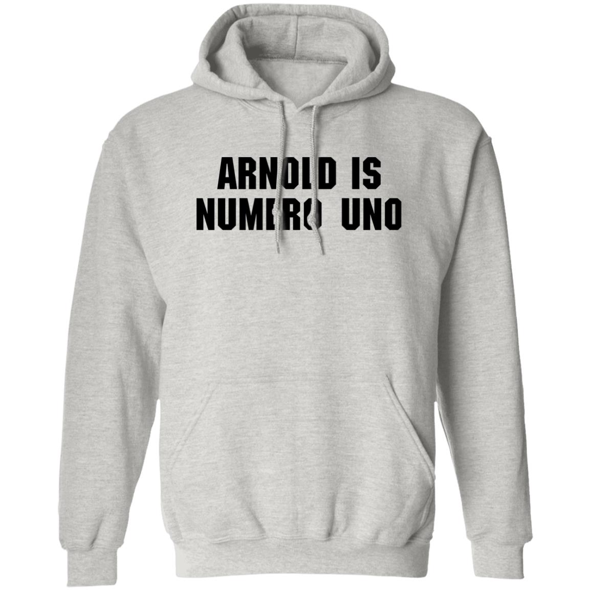 Olivier Wearing Arnold Is Numero Uno Tee Scramble Store Olivier Wearing Arnold Is Numero Uno Tee Scramble Store