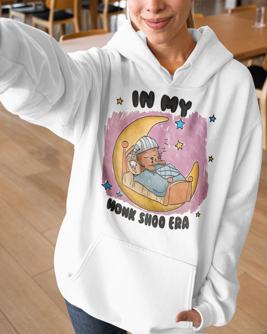 Jmcgg Justin In My Honk Shoo Era Hooded Sweatshirt Whirte Jmcgg Justin In My Honk Shoo Era Hooded Sweatshirt Whirte